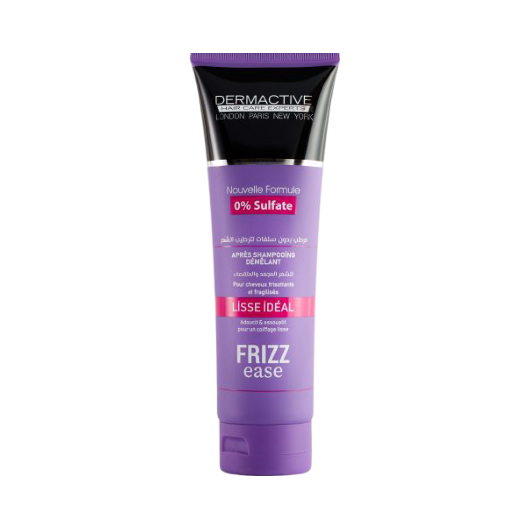 Dermactive Nouvelle Formule 0% Sulfate Aprés Shampoing Démélant Pour Cheveux Frisottis Et Fragilisés
