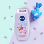 Nivea Kids Sparkle Berry Gel Douche Et Shampoing Doux Pour Enfant 3 En 1