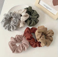 1Pcs Élastiques À Cheveux Tricotés Scrunchies Automne Et Hiver Élastiques À Cheveux Doux Tricotés Porte-Scrunchie À Cheveux Quotidien