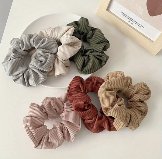 1Pcs Élastiques À Cheveux Tricotés Scrunchies Automne Et Hiver, Élastiques À Cheveux Doux Tricotés, Porte-Scrunchie À Cheveux Quotidien