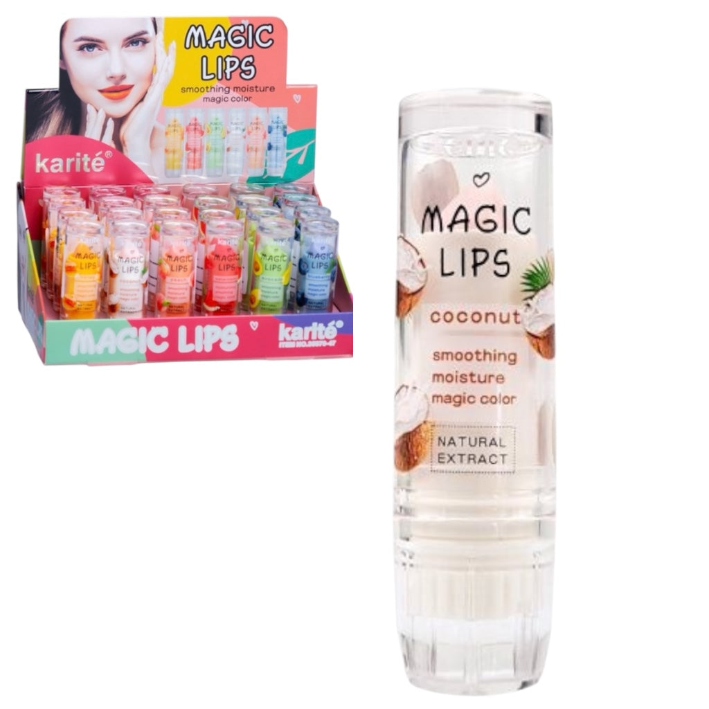 شفاه سحرية بزبدة الشيا والعسل وترطيب وتنعيم لون سحري