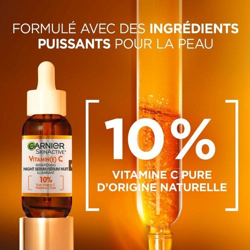 سيروم غارنييه سكين أكتيف فيتامين سي الليلي