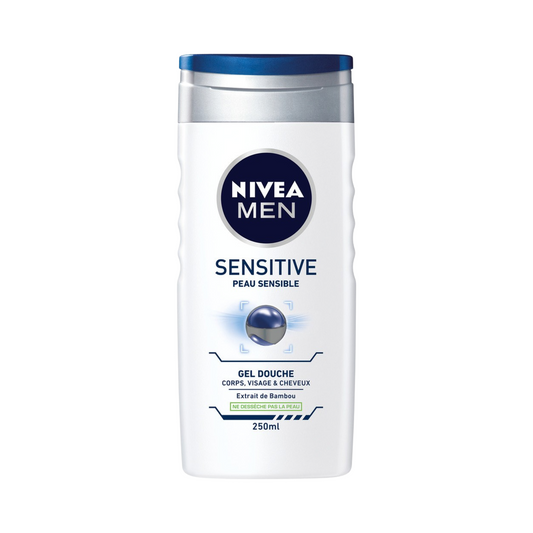 Nivea Sensitive Gel Douche 3en1 Visage, Corps & Cheveux