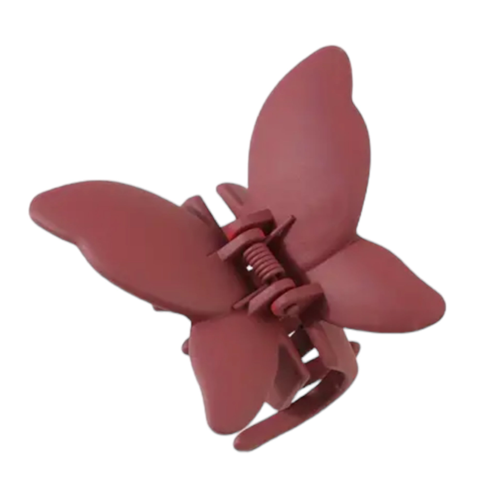 Pince À Cheveux Papillon 1 Pièce Minimaliste Solide Pince Banane Couvre-Chef Élégant Antidérapant Accessoire De Coiffure