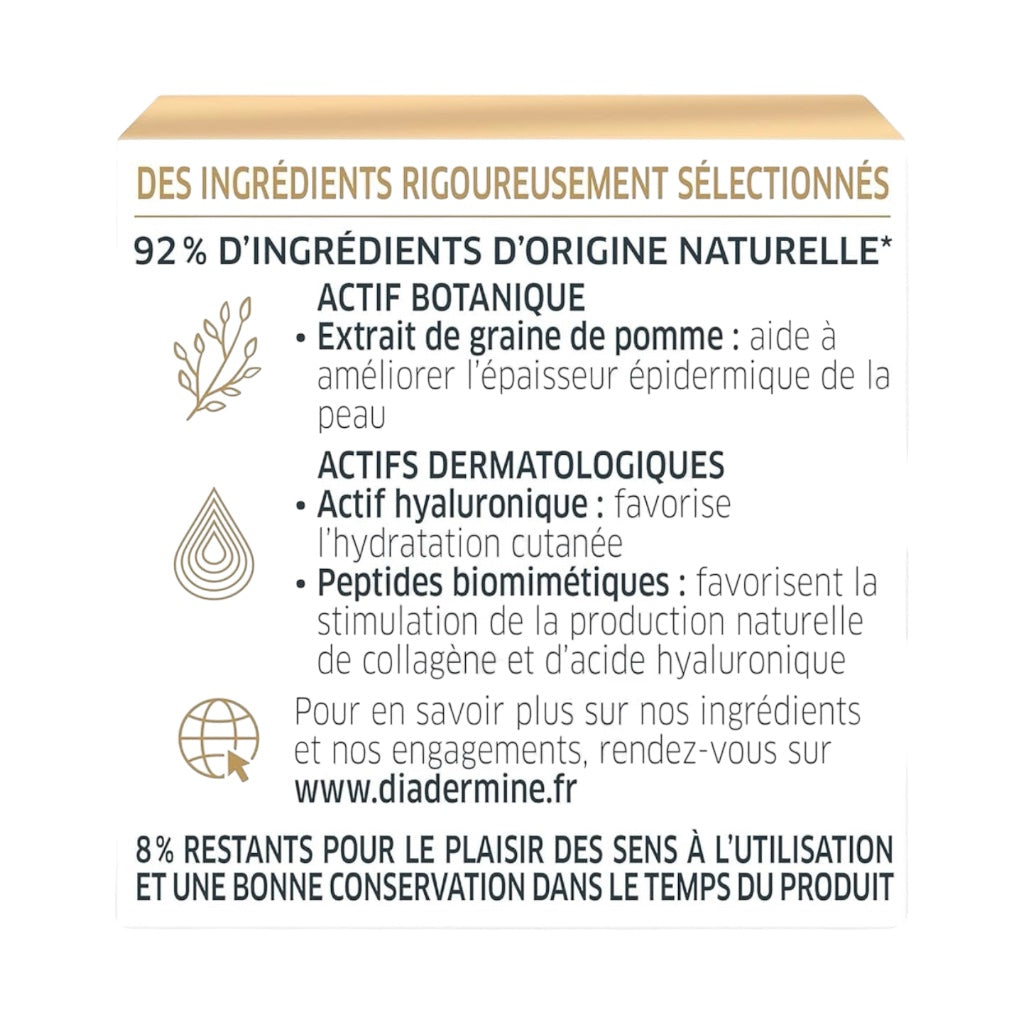 كريم دياديرمين الليلي المضاد للتجاعيد ذو المفعول المزدوج مع منشط حمض الهيالورونيك