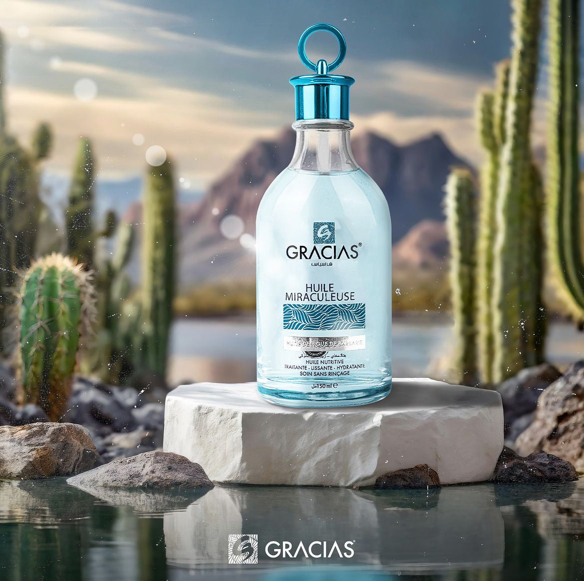 شكرًا لك زيت الشعر المعجزة من Prickly Pear