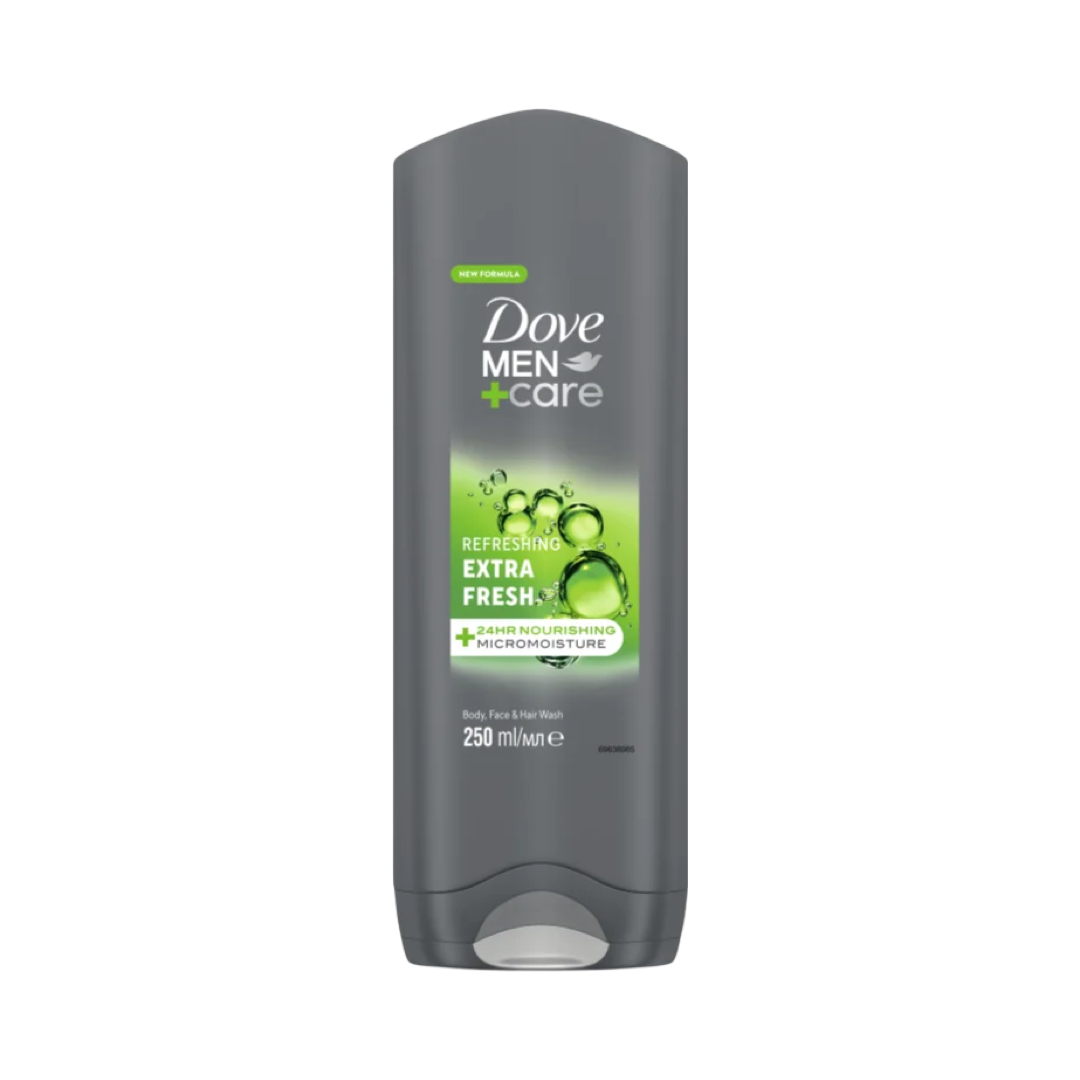 Dove Men+Care Extra Fresh Gel Douche Corps Et Visage