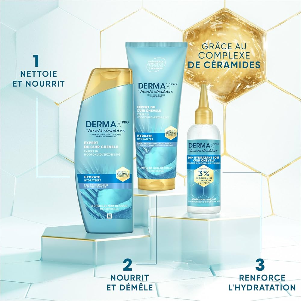 Head & Shoulders Dermaxpro Sérum Sans Rinçage Soin Hydratant
