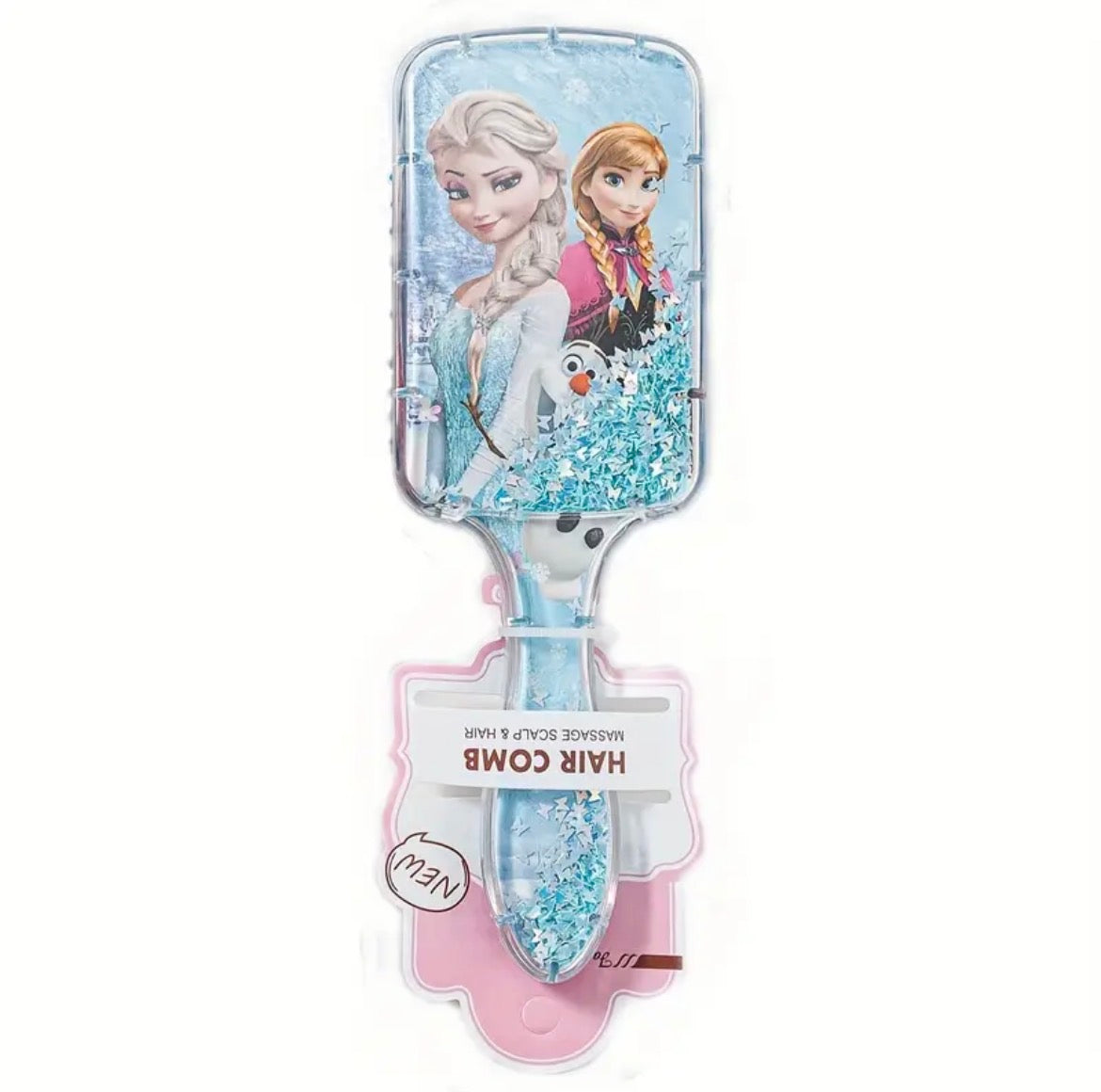 Brosse À Cheveux Disney Elsa Princesse Peigne De Sable À Paillettes
