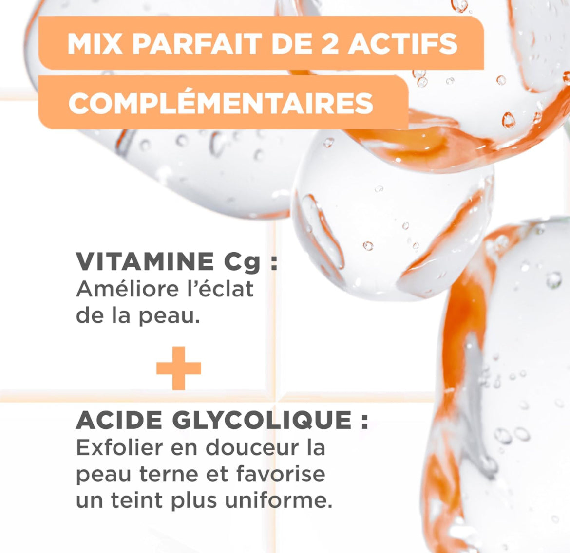 Mixa Sérum Concentré Anti-Taches - Pour les Teints Ternes Enrichi en Vitamine C et Acide Glycolique