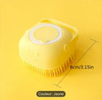 فرشاة استحمام من السيليكون المقشر، فرشاة تقشير الجسم الناعمة من السيليكون للنساء والرجال