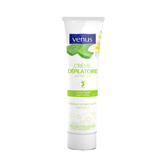 Venus Créme Dépilatoire Formule Hydratante d'aloe Vera