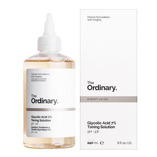 The Ordinary Glycolic Acid 7% Exfoliating Toner - Gommage et exfoliant visage