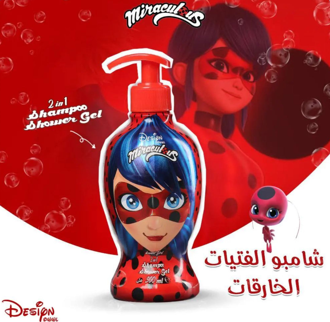 جل استحمام شامبو ميراكيولوس من فلورام ديزاين 2 في 1