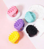Brosse De Massage Du Cuir Chevelu En Silicone Doux Pour La Peau Shampooing Lavage Des Cheveux Peigne Spa Outil De Beauté Salon