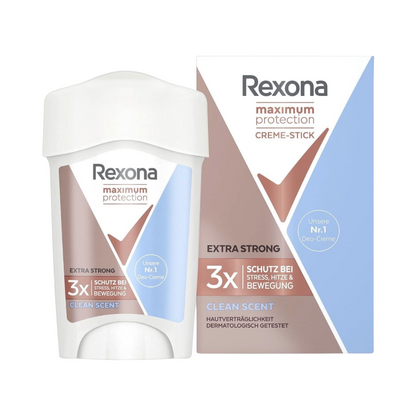 Rexona Déodorant Stick AntiTranspirant Clean Scent 96H