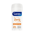 Sanex Déodorant Stick Zéro 24H Peaux Sensible Pour Homme Et Femme