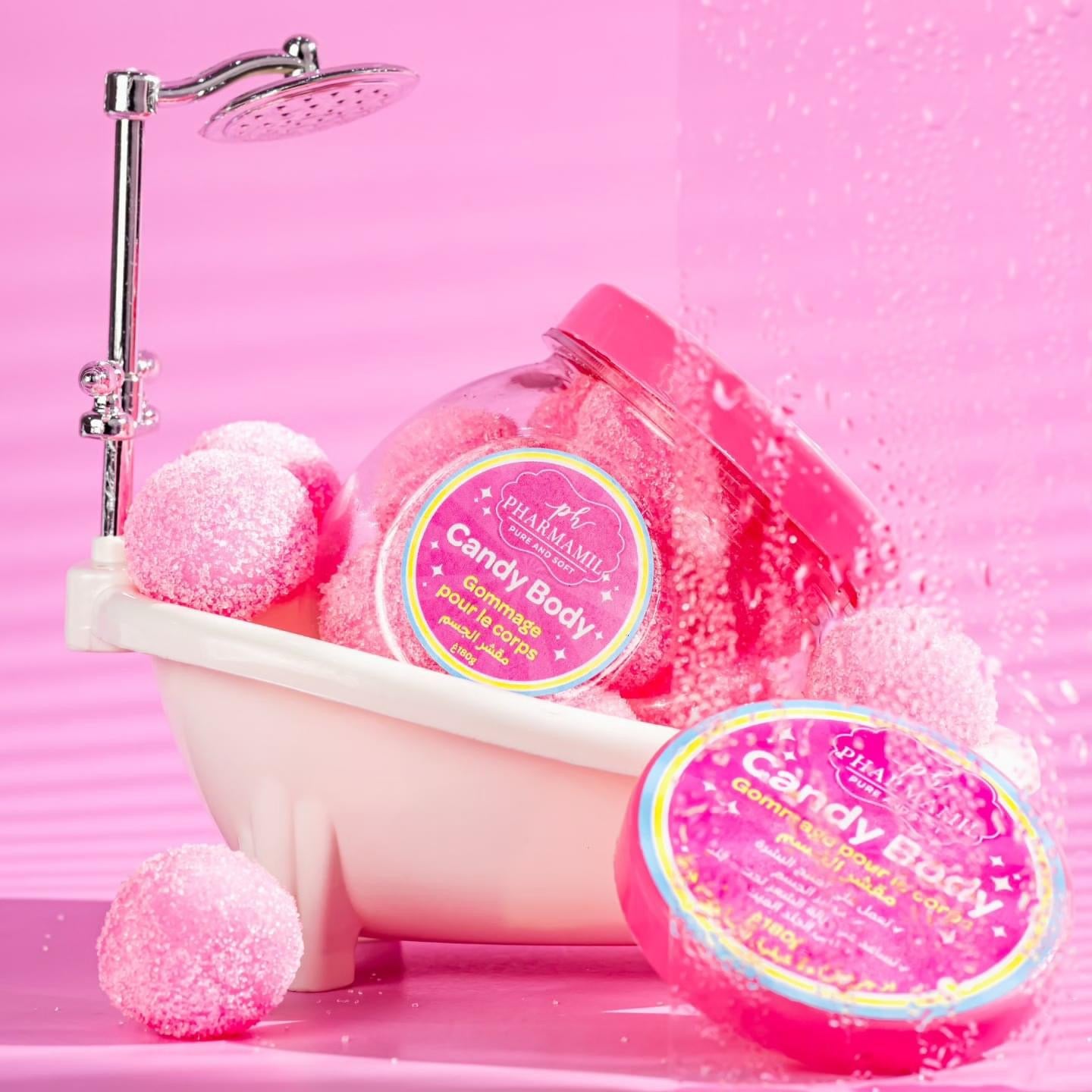 Pharmamil Candy Body+Gommage Pour Le Corps مقشر الجسم