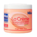 Mixa Intensif Peaux Sèches La Crème Des Peaux Extra-Sèches Multi Usages Visage Corps Mains Pieds Nourrit 48H Et Répare Pénétration Rapide Hypoallergénique