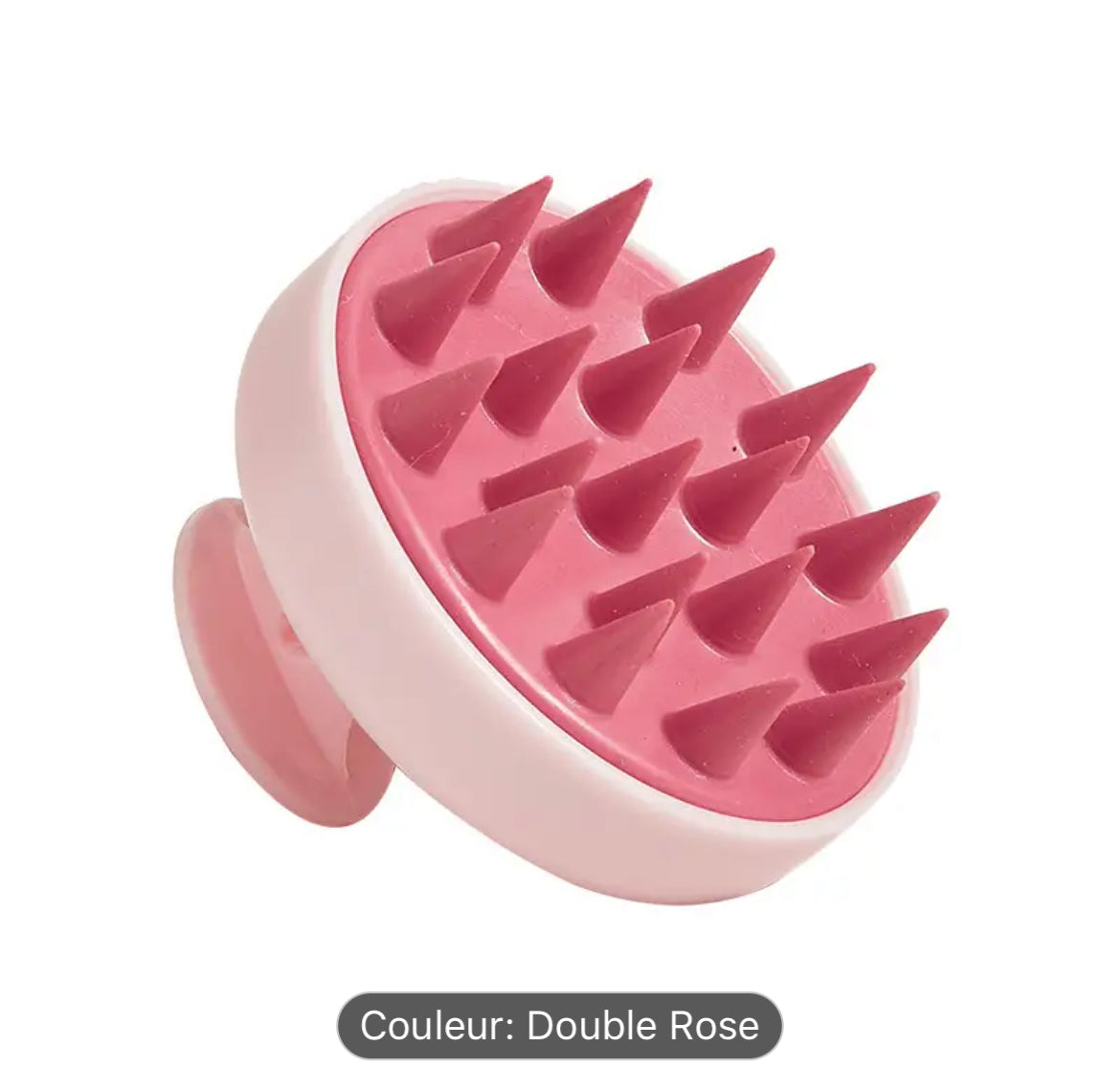 Brosse à shampoing, peigne multifonctionnel de massage du cuir chevelu, brosse à shampoing en silicone, brosse de lavage en silicone domestique