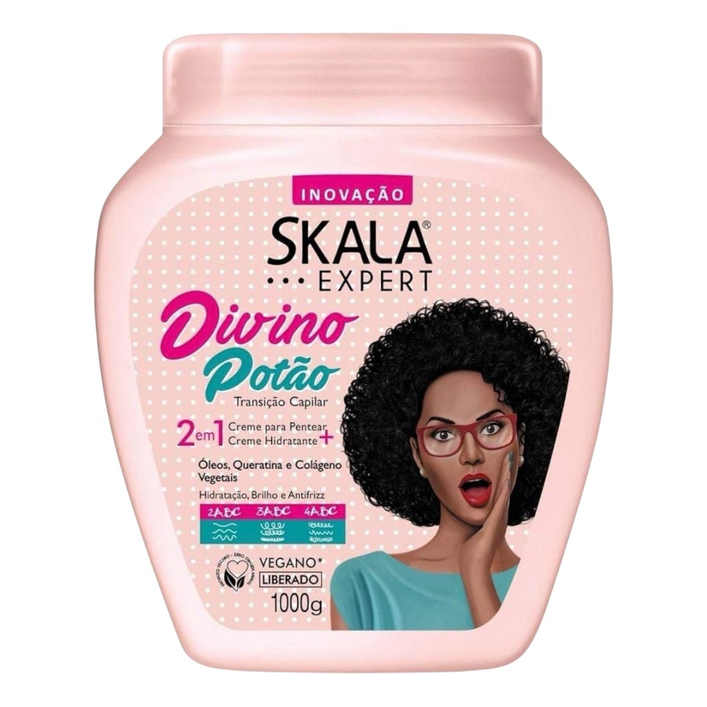 Skala Cream for Curly Hair Divino Potão Hair Cream