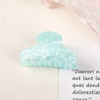 Pince À Cheveux Acétique Sucrée Minimaliste Pour Femmes