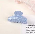 Pince À Cheveux Acétique Sucrée Minimaliste Pour Femmes