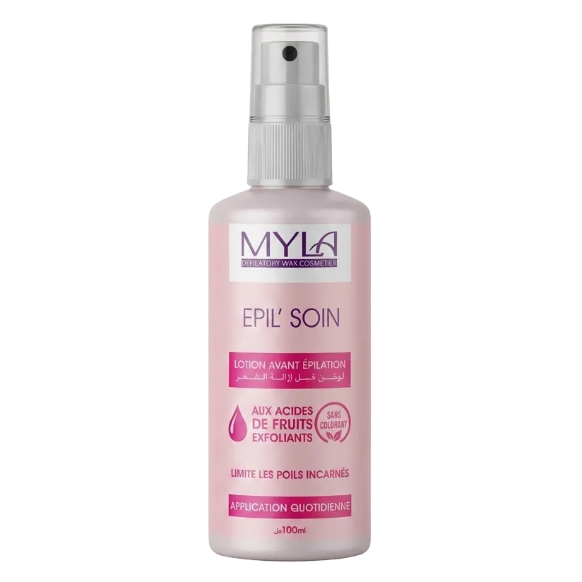 Myla Epil Soin 100Ml Lotion Avant Epilation Aux Acides De Fruits Exfoliants