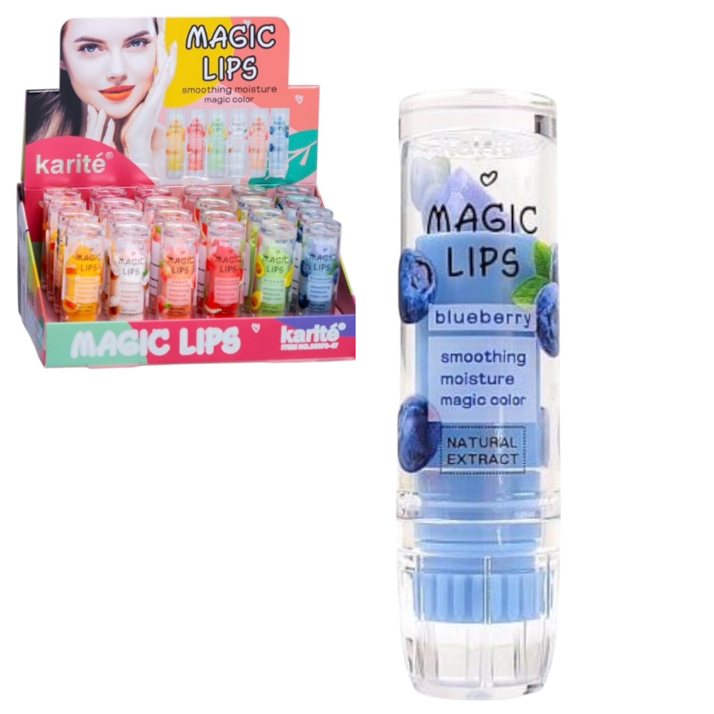 شفاه سحرية بزبدة الشيا والعسل وترطيب وتنعيم لون سحري