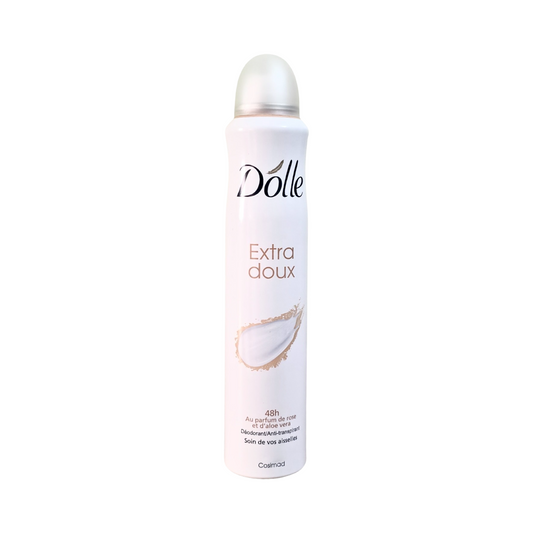 Dolle Extra Doux Déodorant/Anti-Transpirant au Parfum de Rose et Aloe Vera 48H