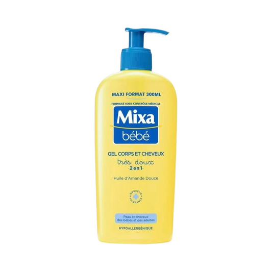 Mixa Bébé Gel Lavant Corps et Cheveux