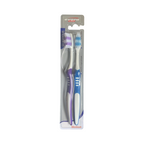 فرشاة أسنان إيفوريا لاين كلاسيك متوسطة الحجم، قطعتان