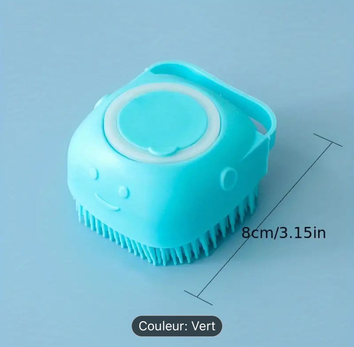 فرشاة استحمام من السيليكون المقشر، فرشاة تقشير الجسم الناعمة من السيليكون للنساء والرجال