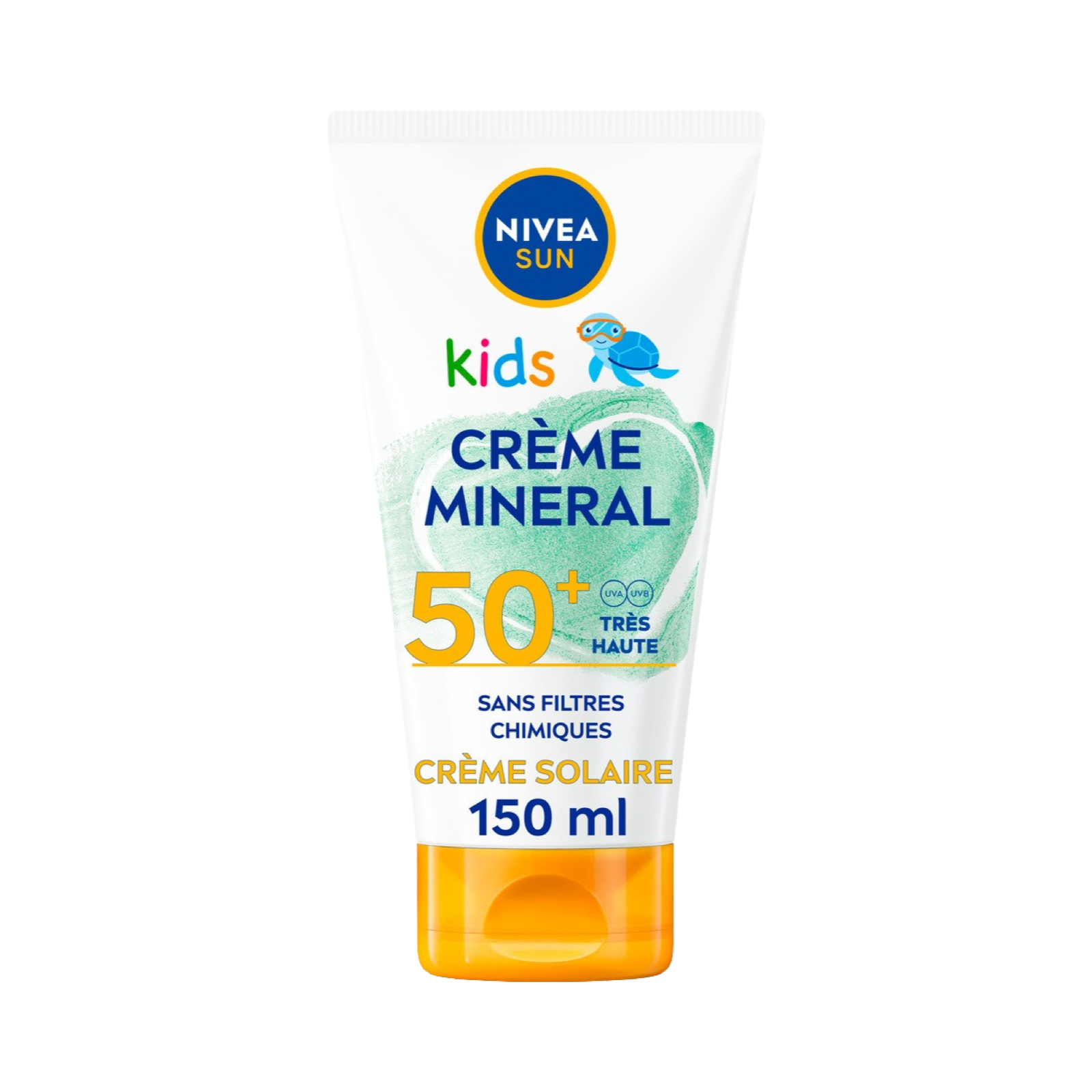 Nivea Crème Solaire Enfants Minérale Protection Uv À L'Aloe Vera Bio Fps 50+