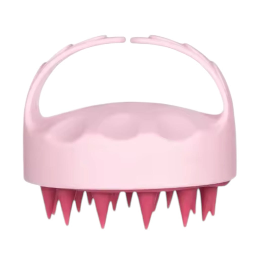 Brosse Exfoliante Silicone Pour Bébé - Brosse Douce Cuir Chevelu, Masseur Et Peigne Bain, Idéale Pour Laver Les Cheveux En Douceur