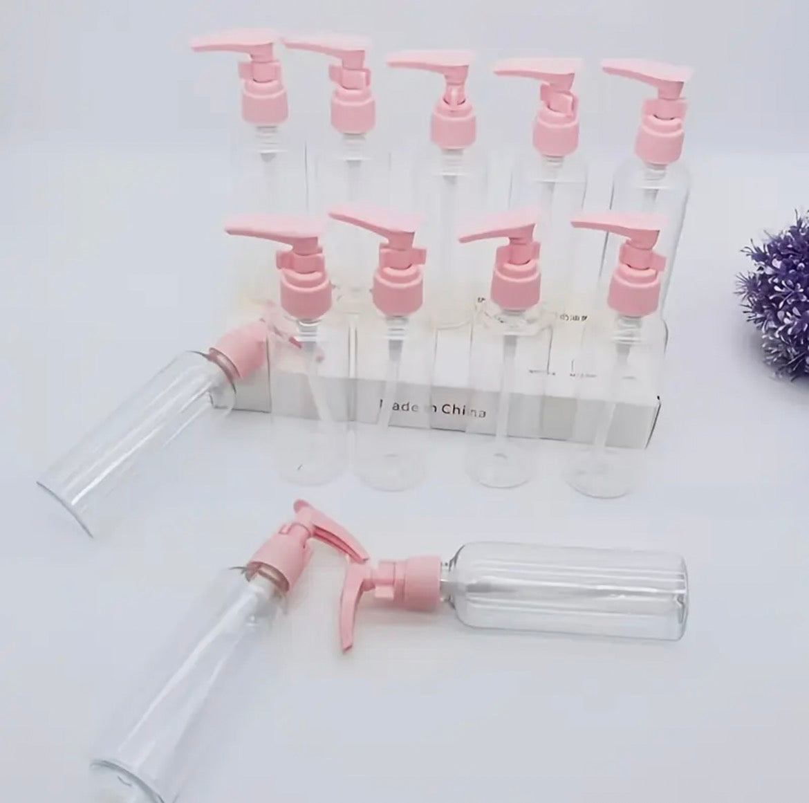 1 Bouteille Doseuse Pour Cosmétiques De Salle De Bain 100Ml/60Ml Flacons Souples Portables