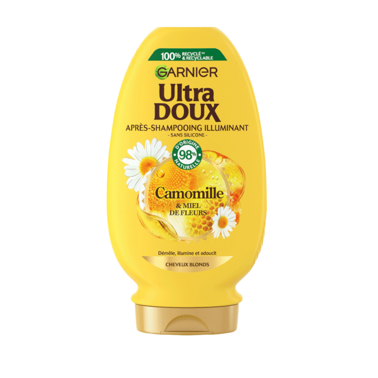 Ultra Doux Après-Shampooing Illuminant Camomille & Miel de Fleurs