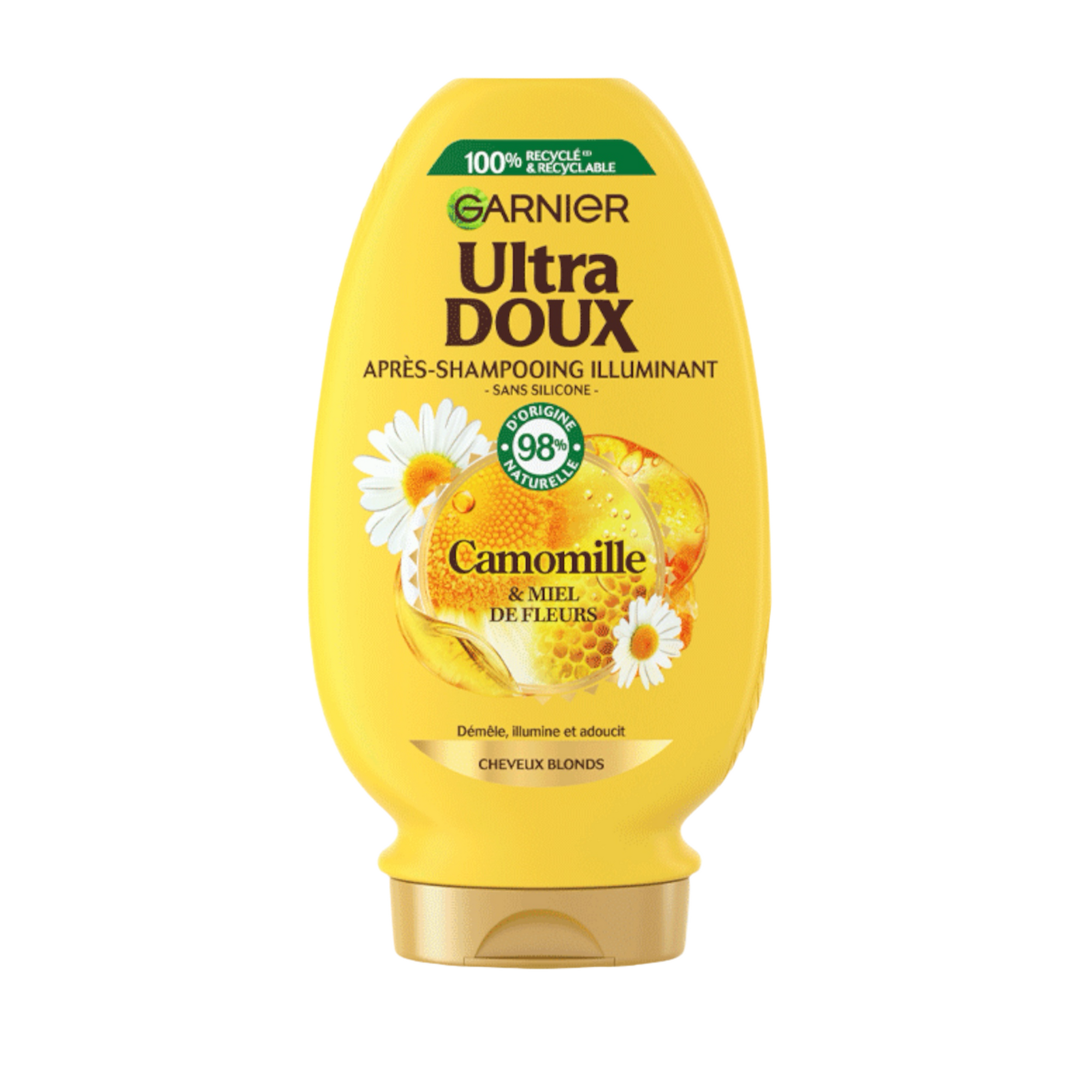 Ultra Doux Après-Shampooing Illuminant Camomille & Miel De Fleurs