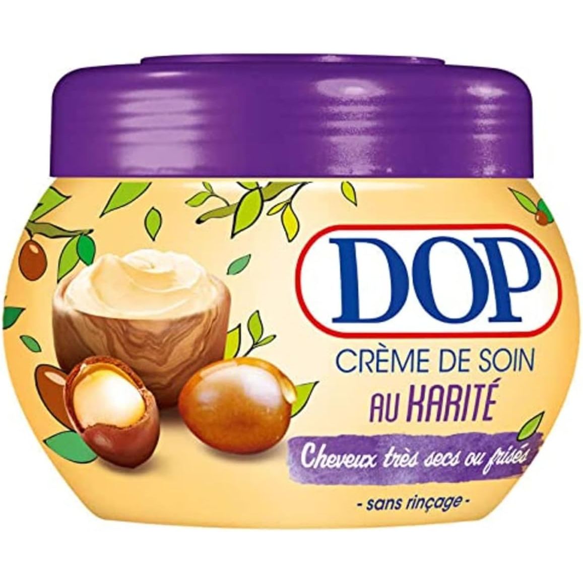 Dop Crème de soin nourrissante au Karité sans rinçage - Le pot de 300 ml