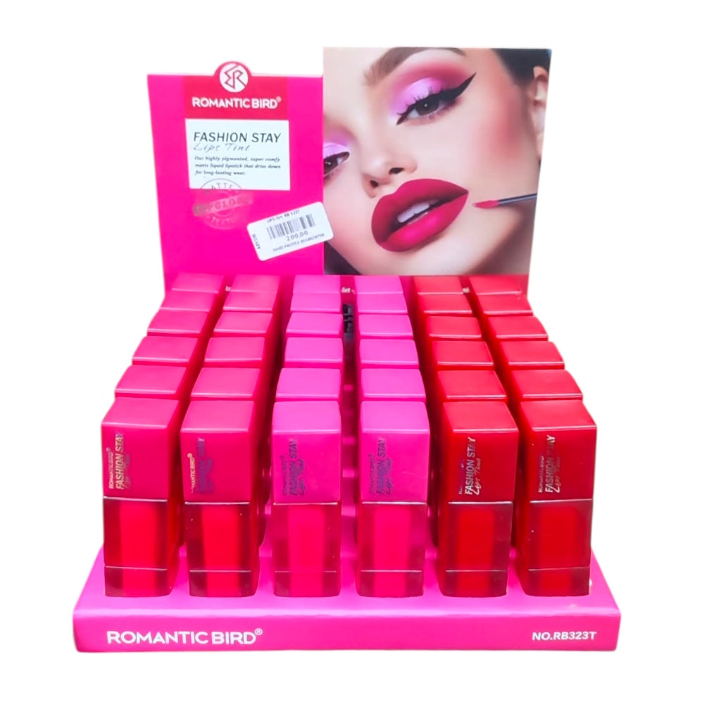 أحمر شفاه رومانسي مطفي يدوم طويلاً، قطعة واحدة