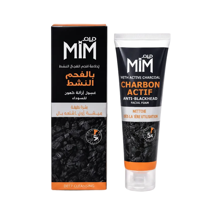 Mim Charbon Actif – Nettoyant Anti-Points Noirs