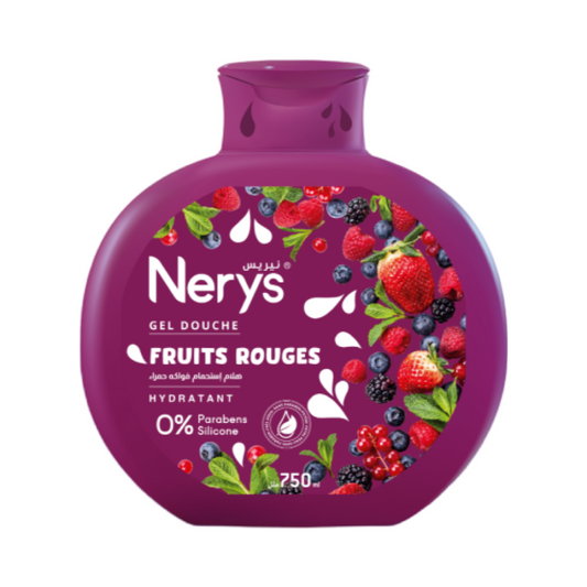 Nerys Gel Douche Fruits Rouges