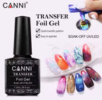 Canni Transfer Foil Gel Soak-Off Uv & Led