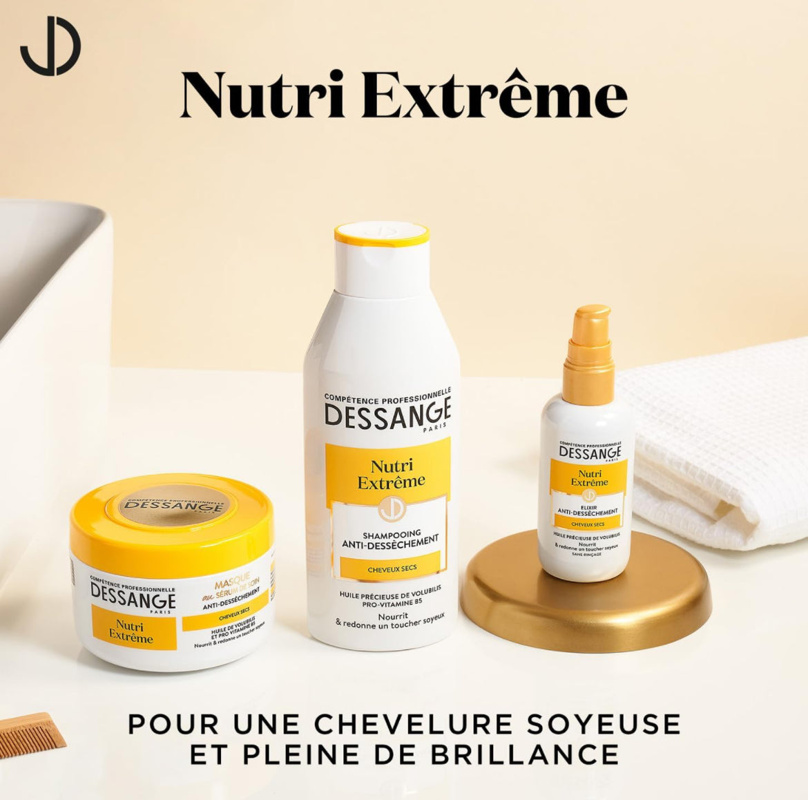 Dessange Nutri-Extrême Après-Shampooing Crème Anti-Dessèchement