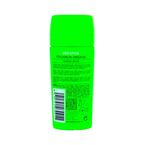 Tulipan Negro Déodorant Stick Original Fresh Skin