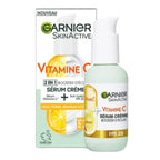 سيروم غارنييه 2 في 1 لتعزيز إشراقة الوجه بفيتامين سي