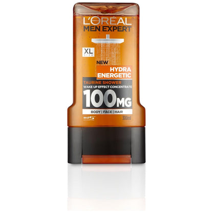 L'Oréal Men Expert Body-Face-Hair Wash XL - 300 ml - Hydra Energetic