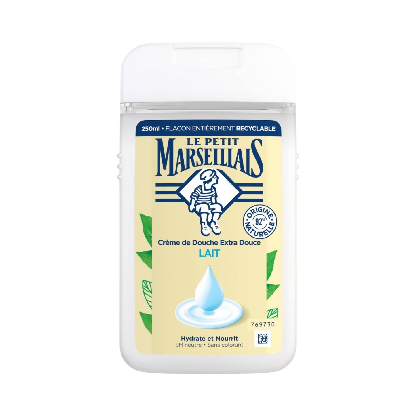 LE PETIT MARSEILLAIS Crème De Douche Extra Douce Lait