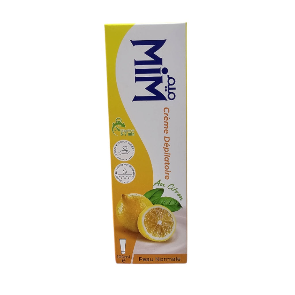 كريم إزالة الشعر بالليمون للبشرة العادية