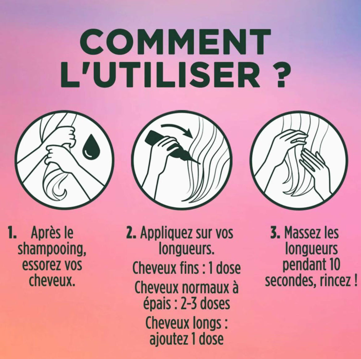 سائل بلسم الموز الرقائقي الفوري من جرانير فروكتيس